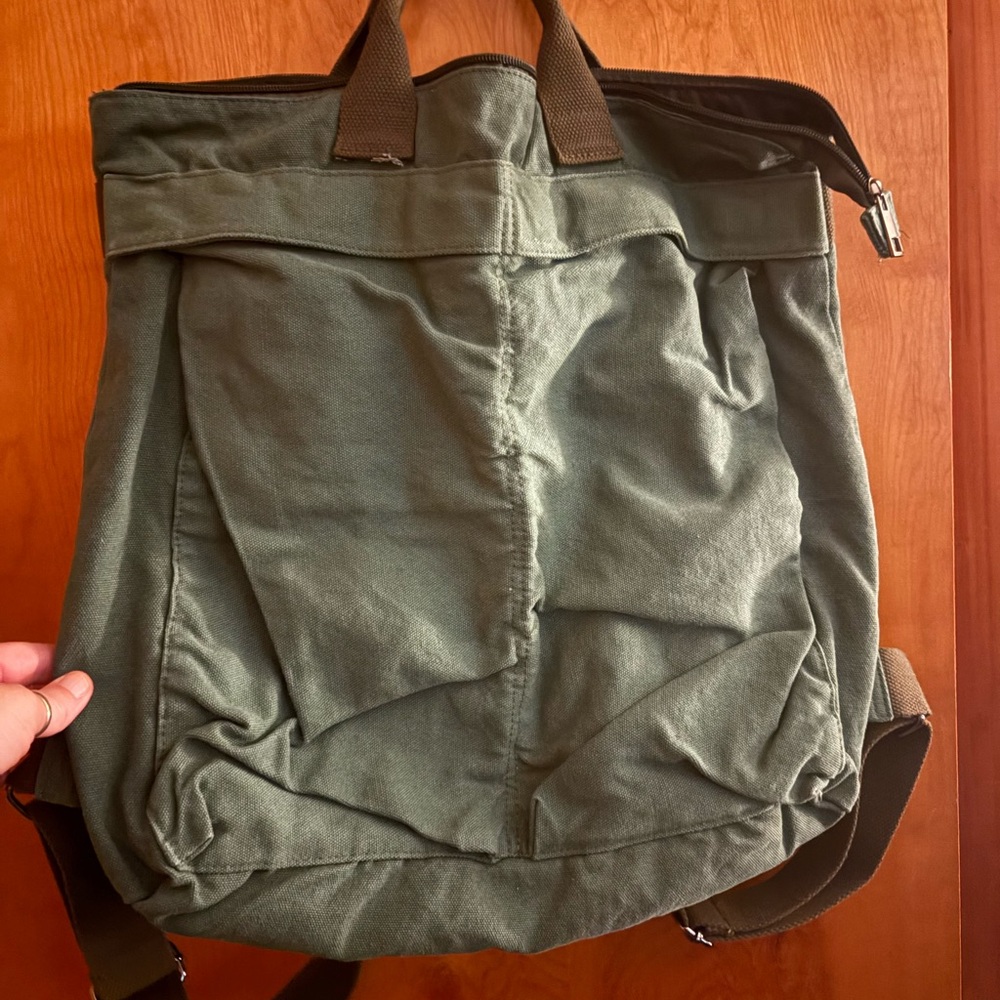 Olive Green Backpack